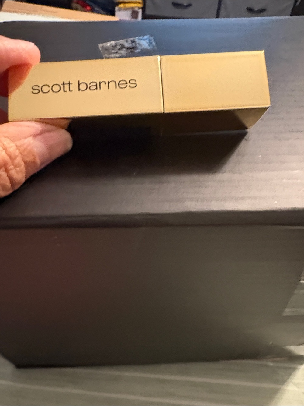 Scott Barnes Luxe Lip Gloss - Gold Finish